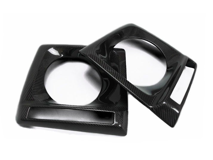Mercedes-Benz W463 G-Wagon Carbon Fiber Front Headlight Covers Set